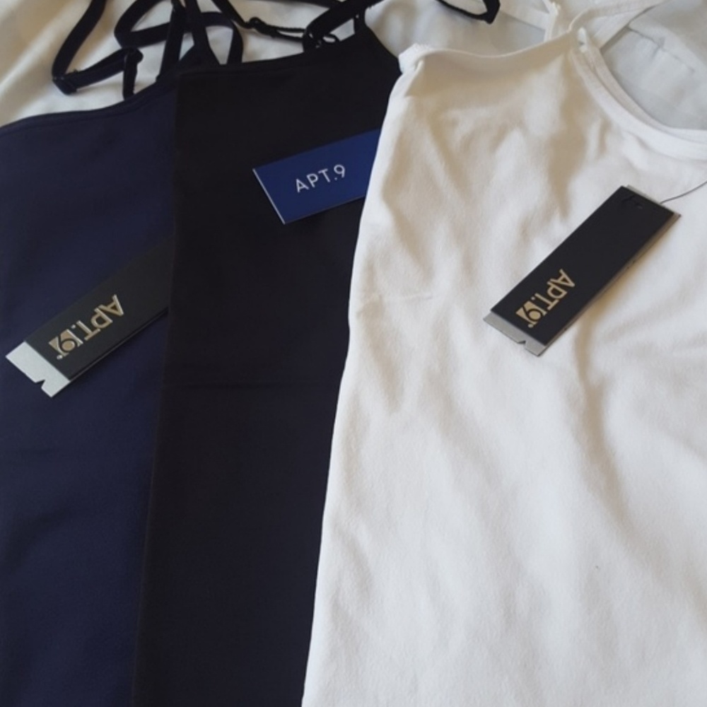 3 Pack Apt 9 Camis S/M